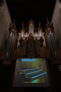 Concert "Orgue chante Johny Holliday" ( orgue et batterie avec Michel VISSE). Eglise de Vertus, le 1 juillet 2021)